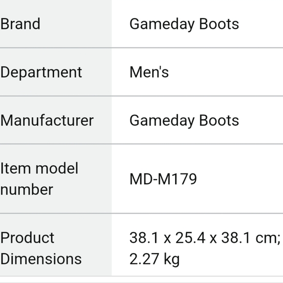 NWT Men's University of Maryland Terrapins Gameday Cowboy Boots - Picture 7 of 8